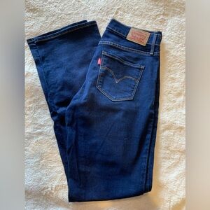 Levi's 315 Bootcut Dark Blue Denim Jeans